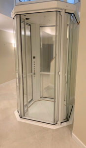 Home Glass Elevator on second floor