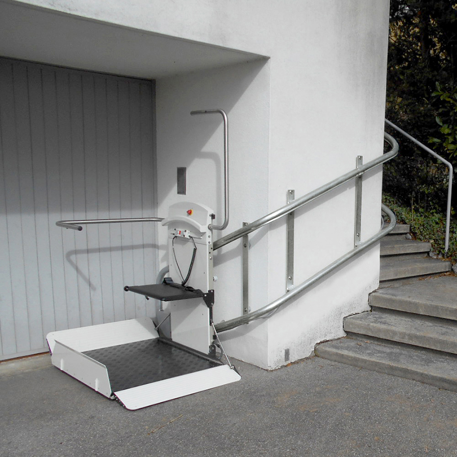 Pegasus IPL at base of curved stairs