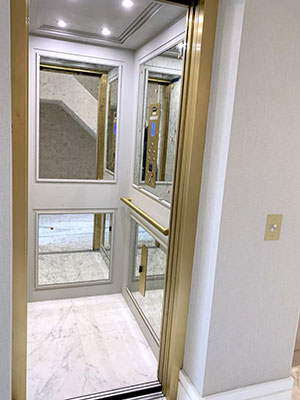 Residential elevator installed in Brooklyn, NY